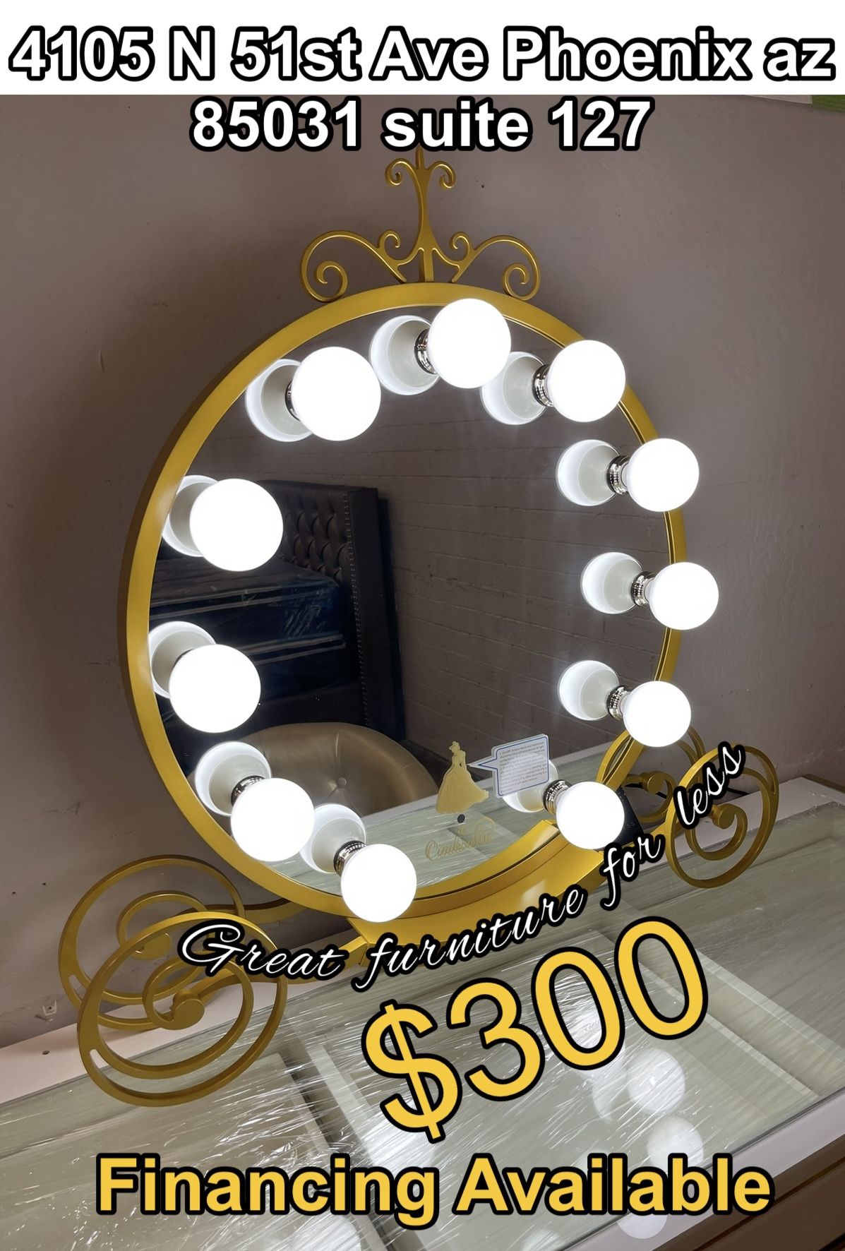 Impressions Cinderella Mirror Brand New