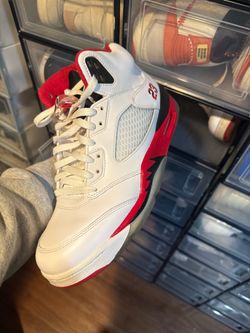 Jordan 5 fire red 2014