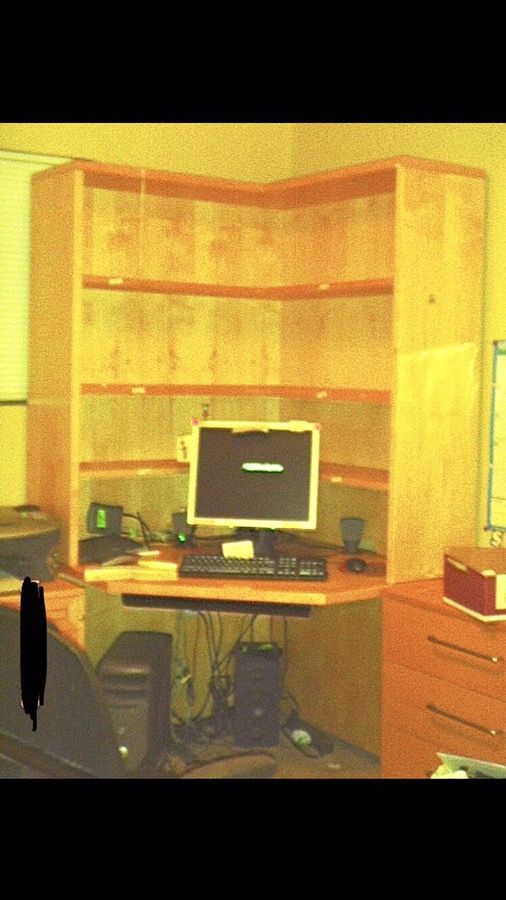 Dania Corner Desk / Bookcase Home office