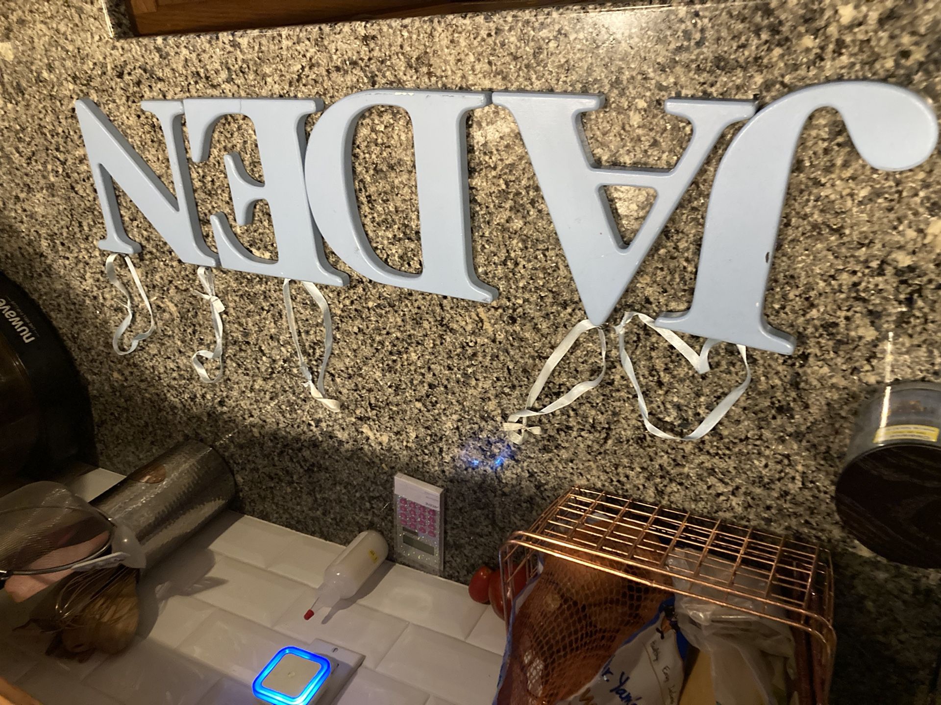 JADEN Decorative Letters