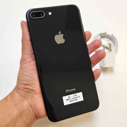 iPhone 8+ Plus, Factory Unlocked,  Excellent Condition.  Like New 