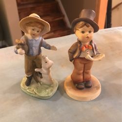 3 Ceramic Figurines