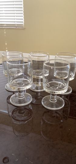5 Small Stemware