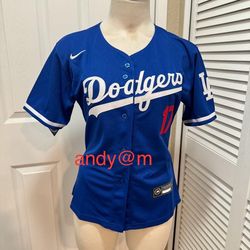 Women’s  Ohtani Dodgers  2025 Champs patch Stitched Jersey