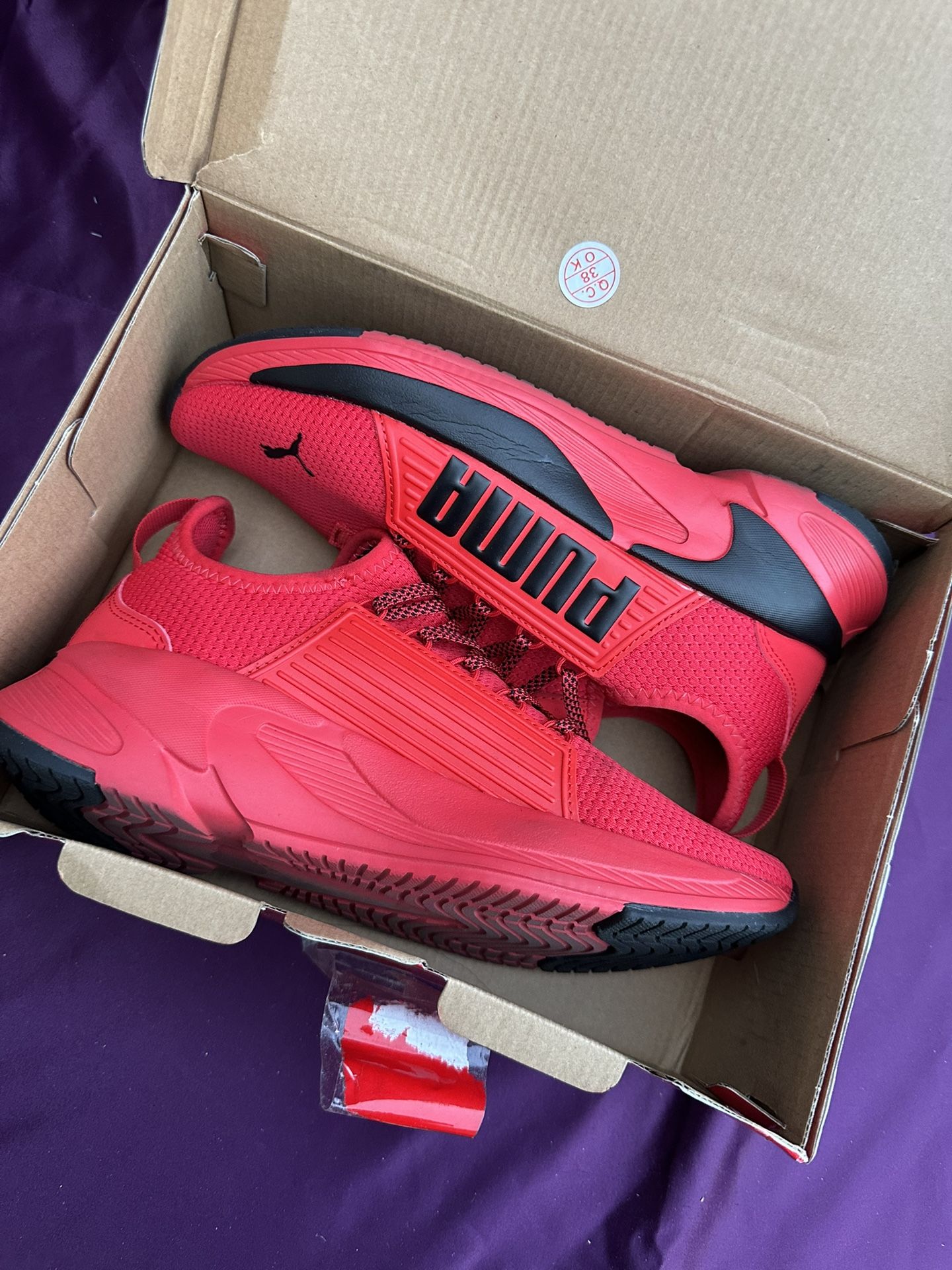 Mens Shoes Puma Softride Premier 37654002 Red