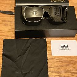 Balenciaga Dynasty Rectangular Sunglasses