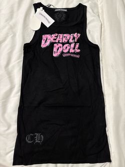 Black chrome hearts tanktop