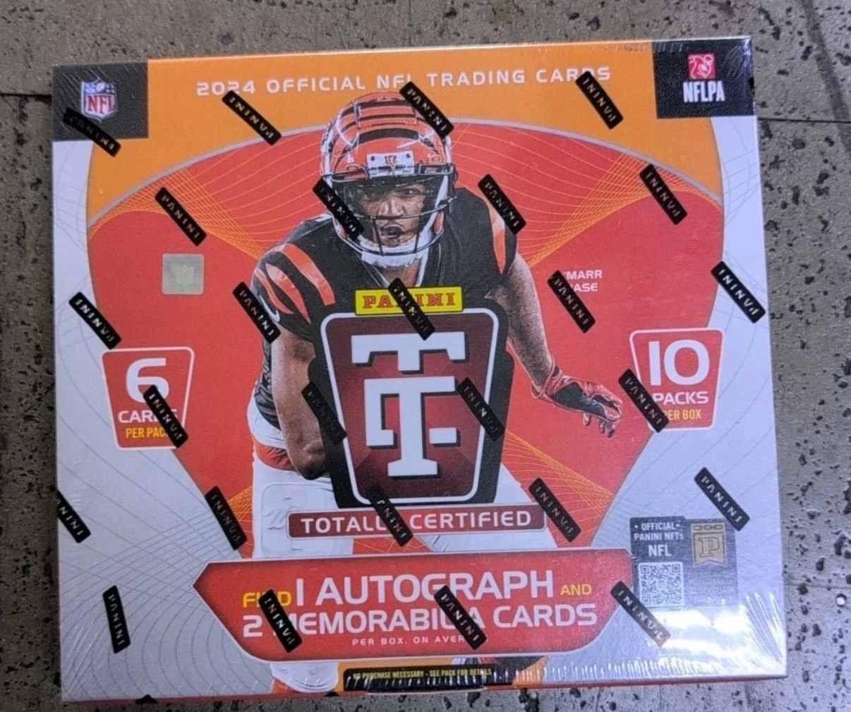 2024 NFL Totally Certified Football Hobby Box Trading Cards Premium Box Sealed