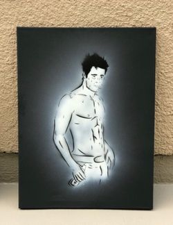 Fight Club 16x20 Graffiti Canvas