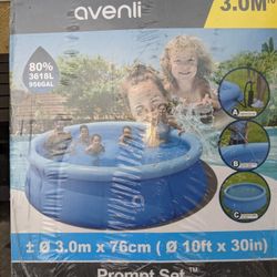 New Unopened Swimming Pool