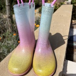 Girls Rain Boots Size 12