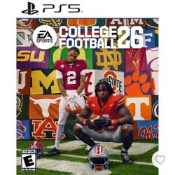 New PS5 College Football
