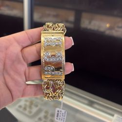 14kt Chino Link Double Chain 145. 1 Grms 