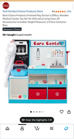 Brand new pretend doctor station in the box!