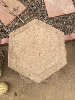 Hexagon Stepping Stones