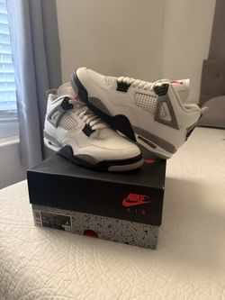 Jordan 4 White Cement Sz10