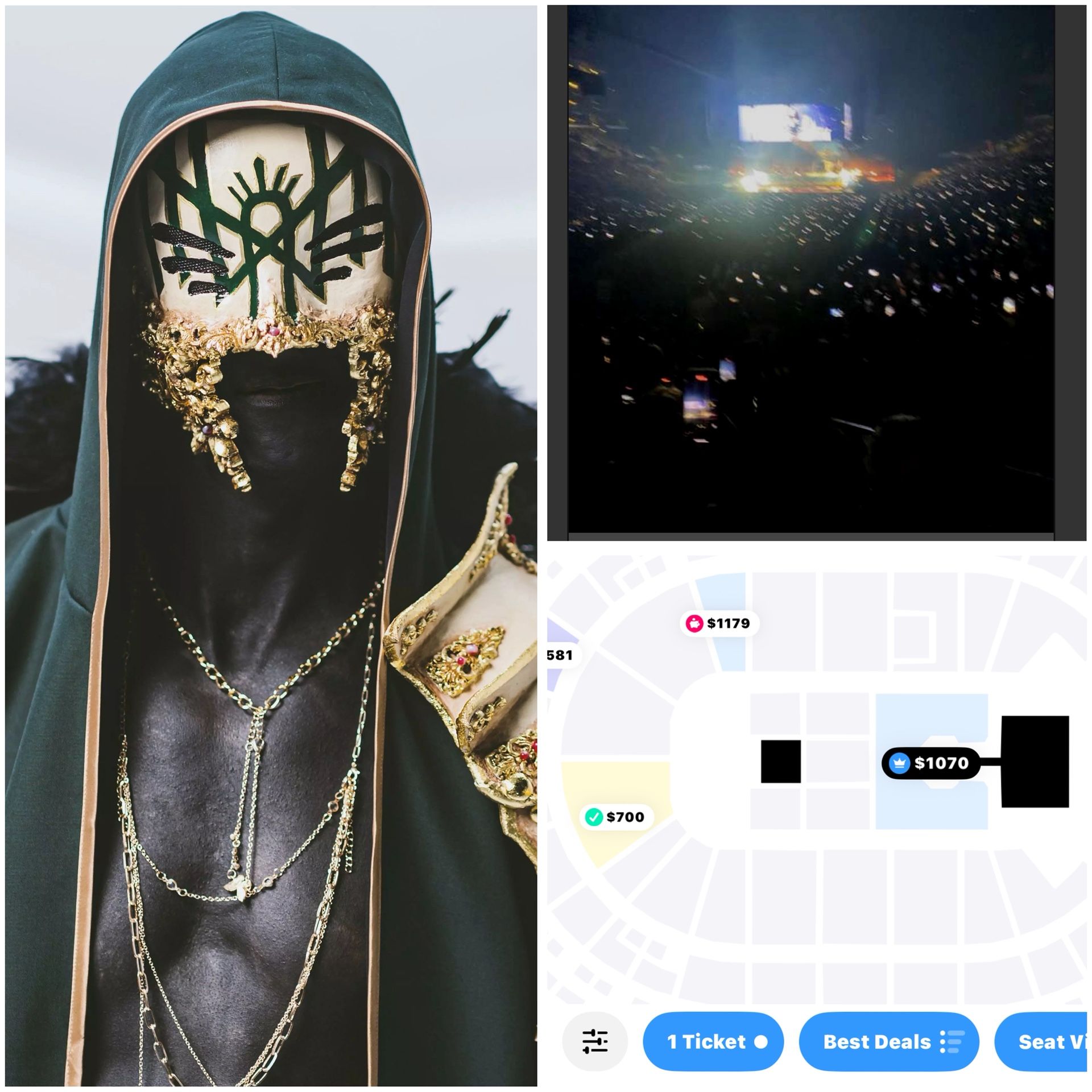 $125 Sleep token Sec 105 1 TICKET!!!