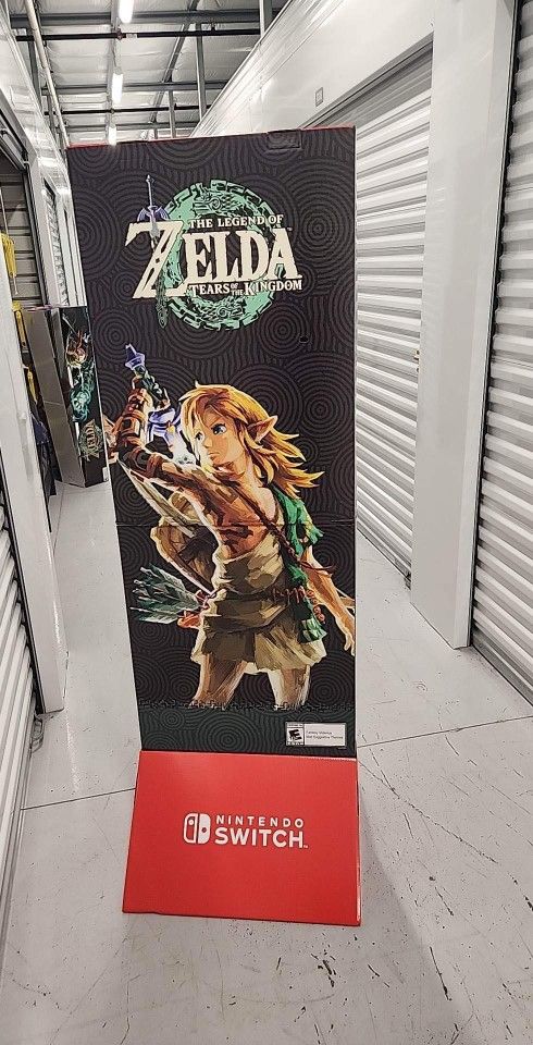 Zelda Tears Of The Kingdom Walmart Displays