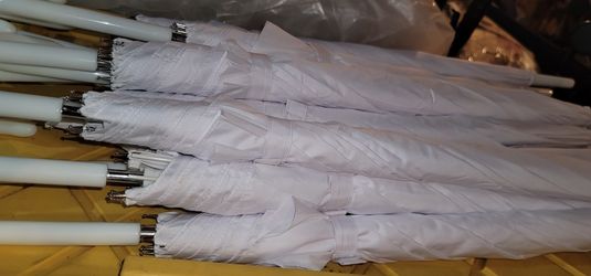 White 48-inch Umbrella a  Brand New 