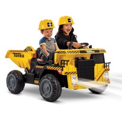 Huffy Tonka 12 Volt Dump Truck Ride-On Toy Brand New In Box 