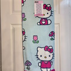 Hello Kitty Mushroom Beach Towel 