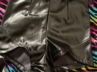 Leather Shorts