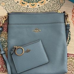 Authentic Coach Crossbody And Wallet