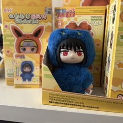 Naruto toptoy plush Keychain- Sasuke