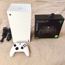 Xbox Series X 1TB And Wolverine V3 Pro