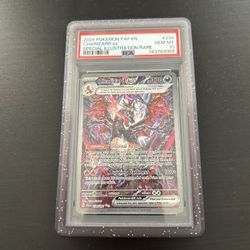 Pokemon Paldean Fates Charizard Ex SIR PSA 10
