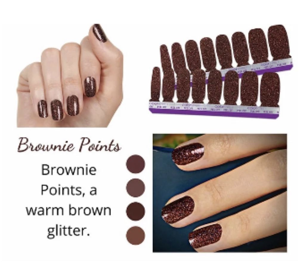 Brownie Points Nail Polish Strips ColorStreet
