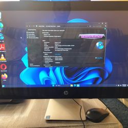 HP Touchscreen All In One Desktop 