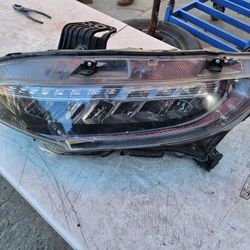 Honda Civic  Driver Headlight Lid Led Oem  16 To 21