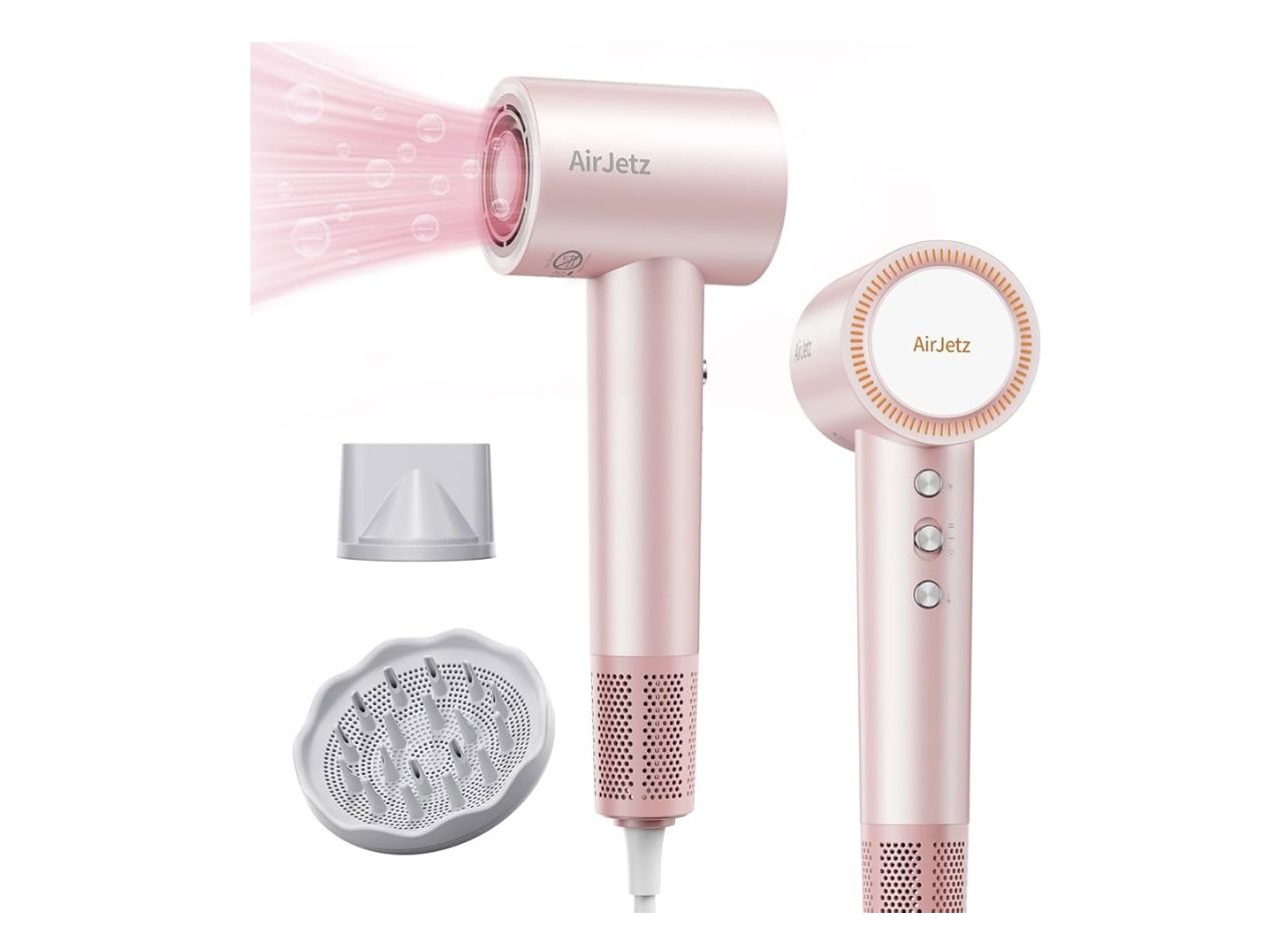 $187 NEW,unopened Professional Hair Dryer, 110,000 RPM, 4 Temperature Settings, Magnetic Nozzle, Low Noise, Ionic Technology