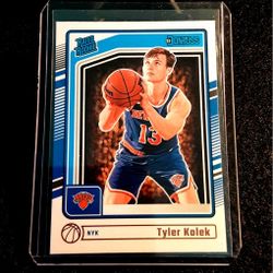 Tyler Kolek 2024-25 Donruss Rated Rookie NY KNICKS NBA 
