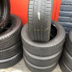Set Of Michelin 235/55/18 Used