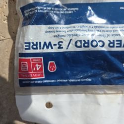 Dryer Plug And Cable Brand New 220volt