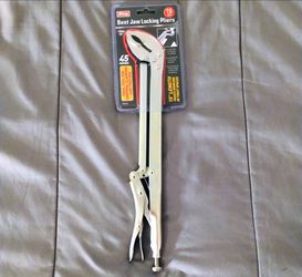 New 15" bent jaw locking pliers