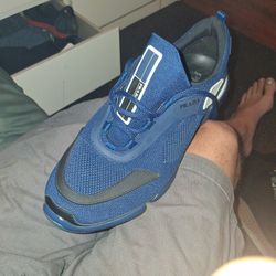 PRADA BLUE TENNIS SHOES Size11