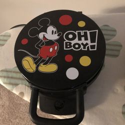 Mickey Mouse Theme Waffle Maker 