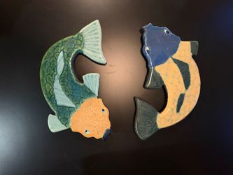 Ceramic Fish Wall Art (Pisces)