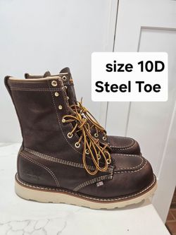 Thorogood Steel Toe Work Boots Size 10D