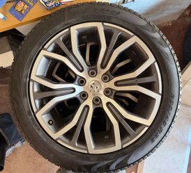 2026 Ram Tungsten OEM rims and tires 22”