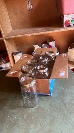 Quart canning jars