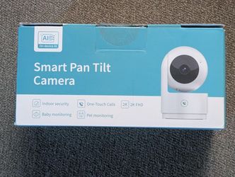 Indoor Security Camera - Smart Pan & Tilt (2K Video)