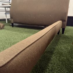 Queen Bed Frame - Metal Slats 