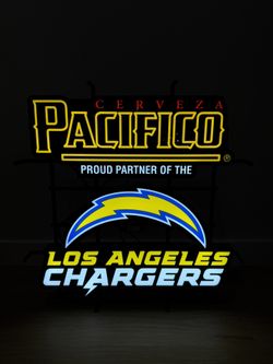 Los Angeles Chargers Pacifico Neon Sign ππ»