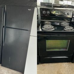 Whirlpool Top Freezer With Whirlpool Coil Stove