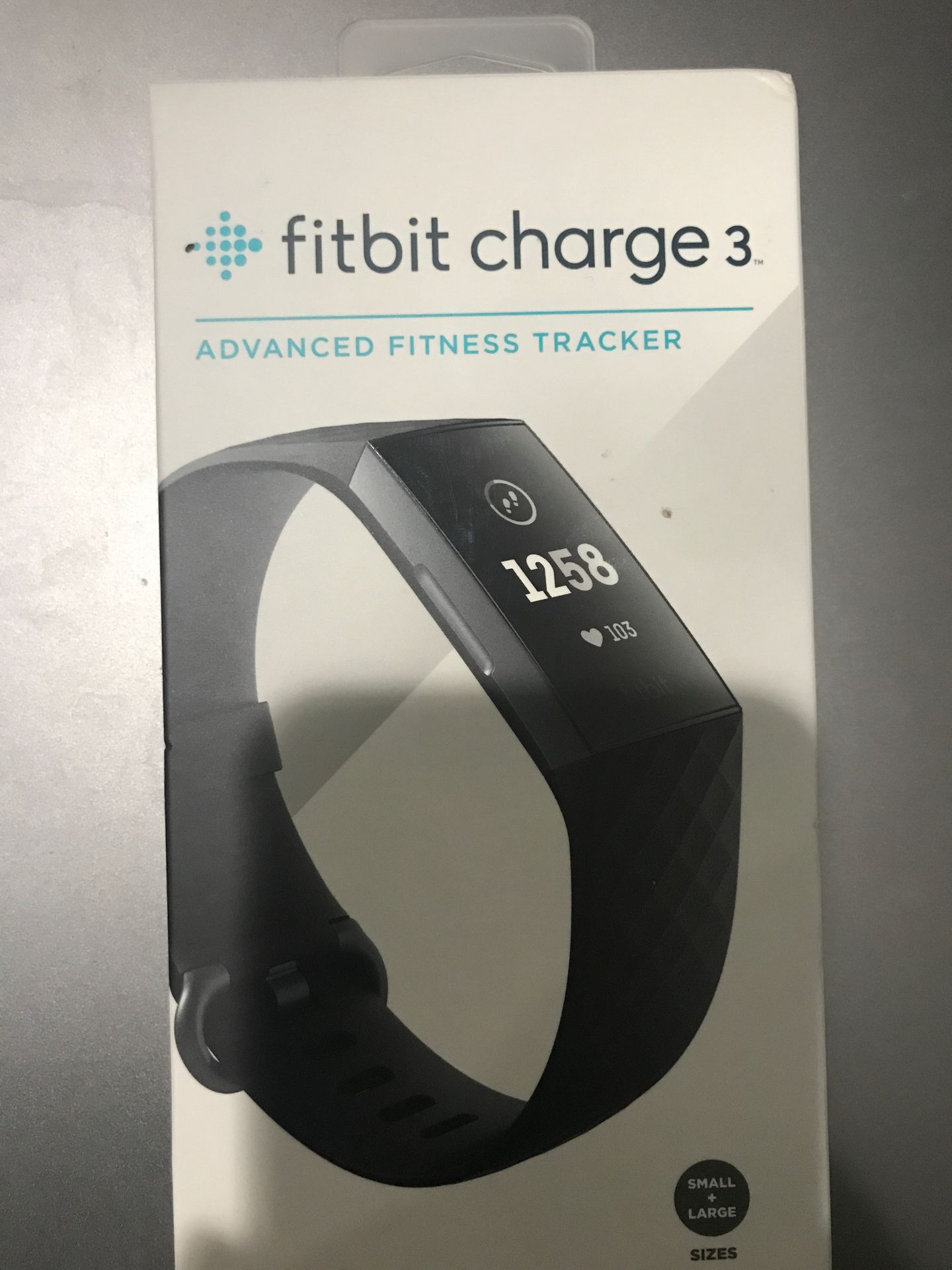 Fitbit charge 3 NEW IN BOX
