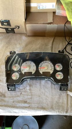 Dodge Ram Diesel Cluster